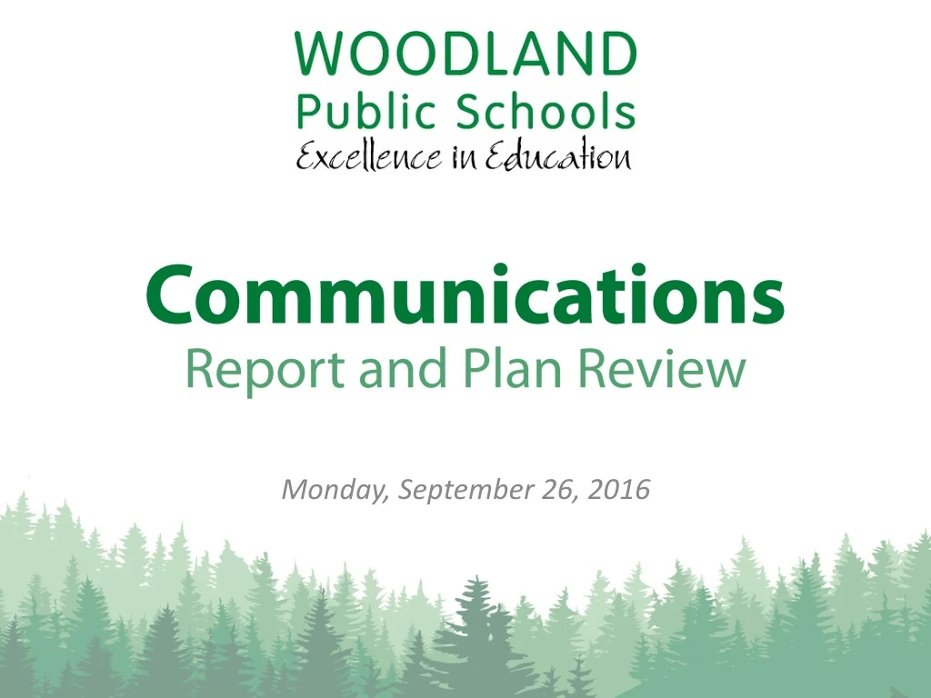 report and plan review