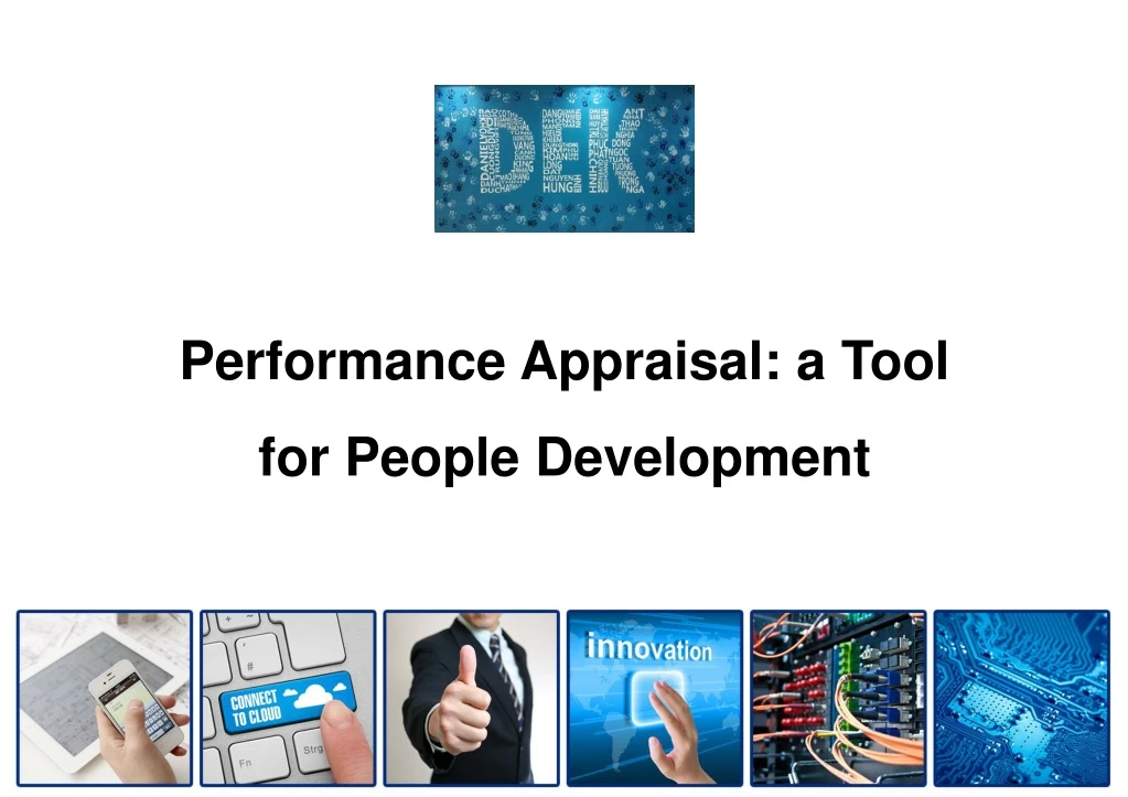 performance appraisal a tool for people