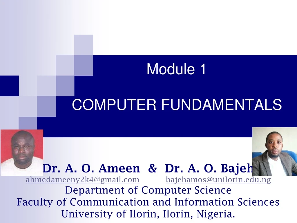 module 1 computer fundamentals