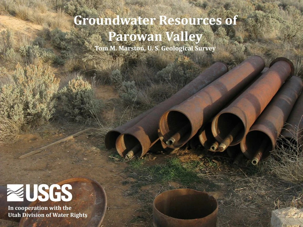 groundwater resources of parowan valley