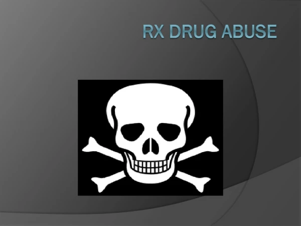 Rx Drug Abuse