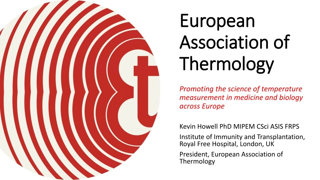 european association of thermology