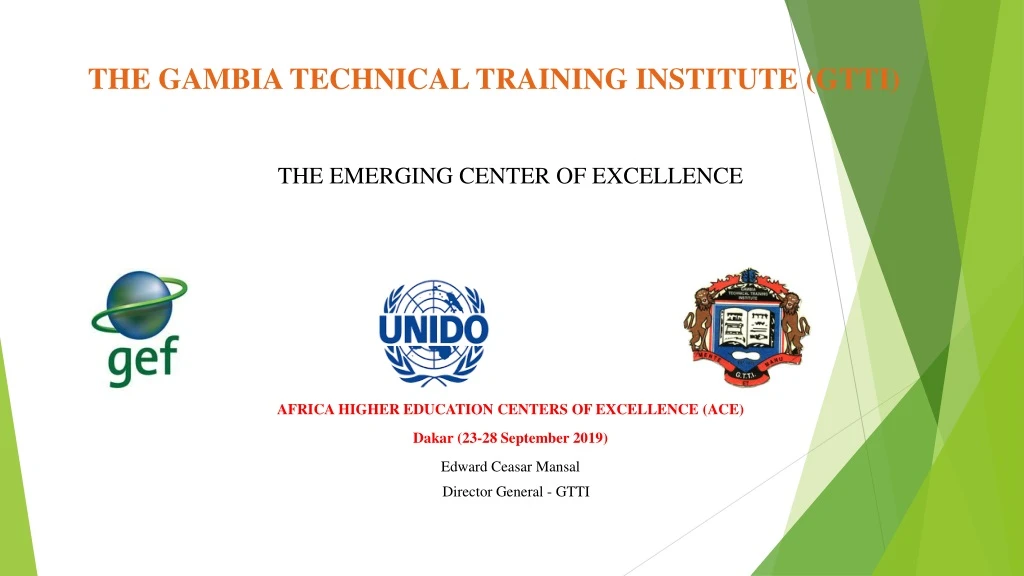 the gambia technical training institute gtti