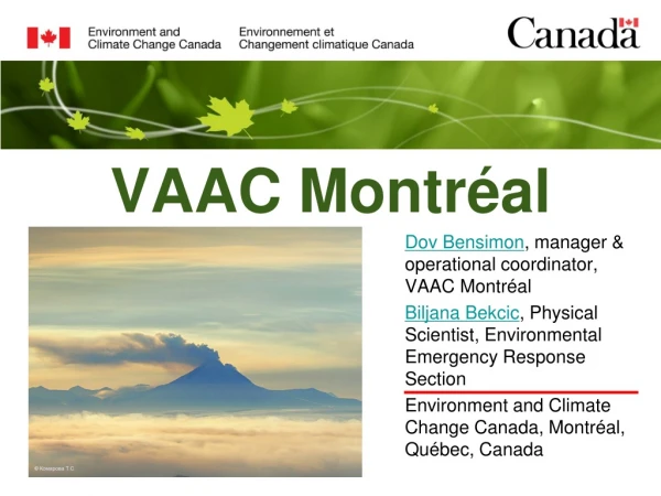 VAAC Montréal