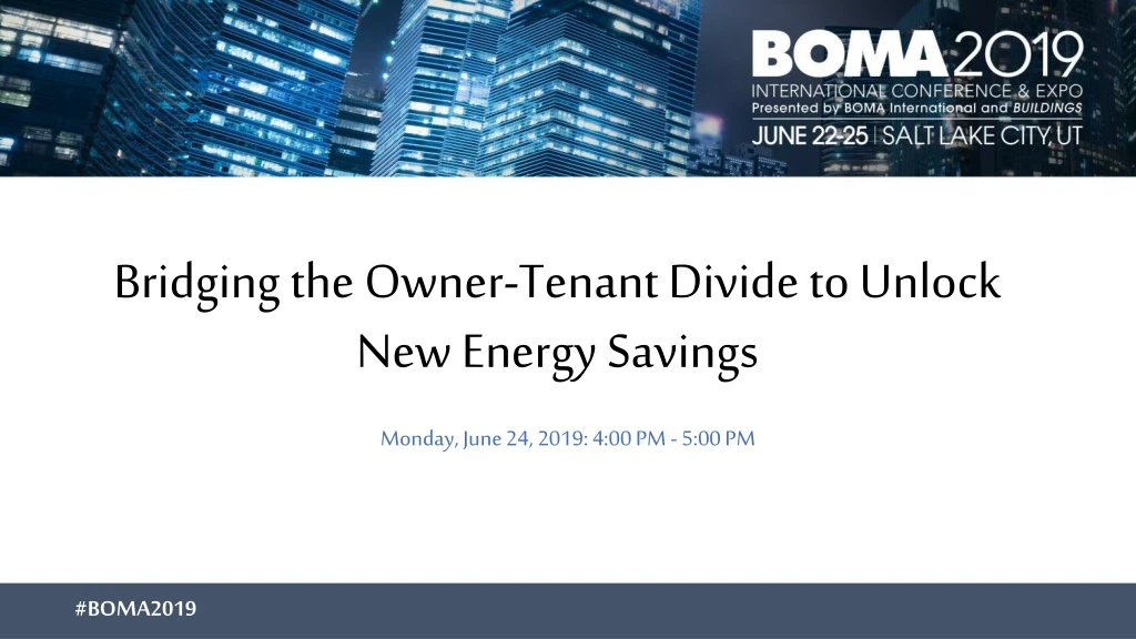 bridging the owner tenant divide to unlock new energy savings