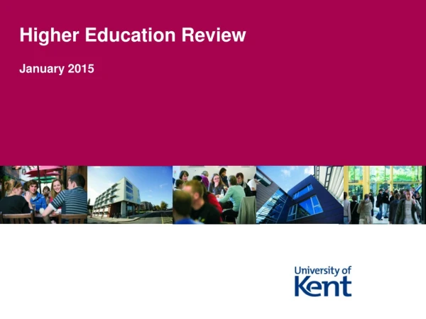 Higher Education Review January 2015