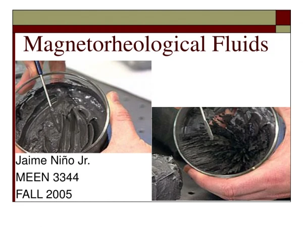 Magnetorheological Fluids