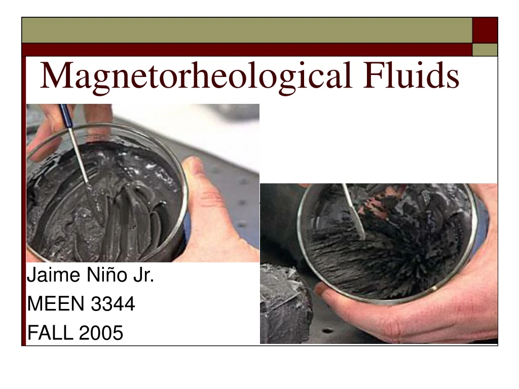 magnetorheological fluids