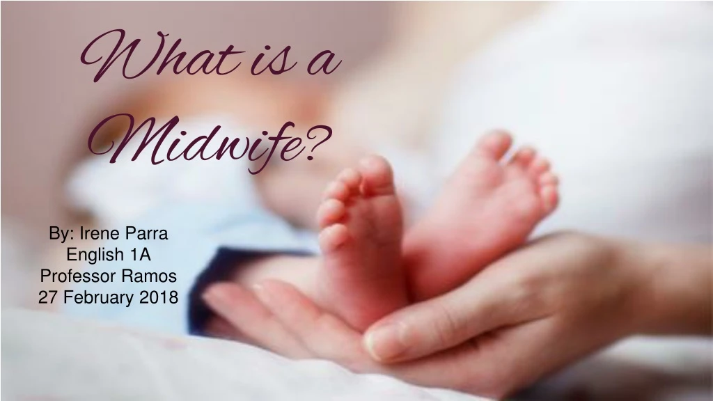what is a midwife