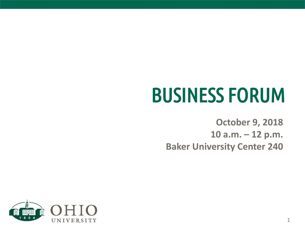 business forum