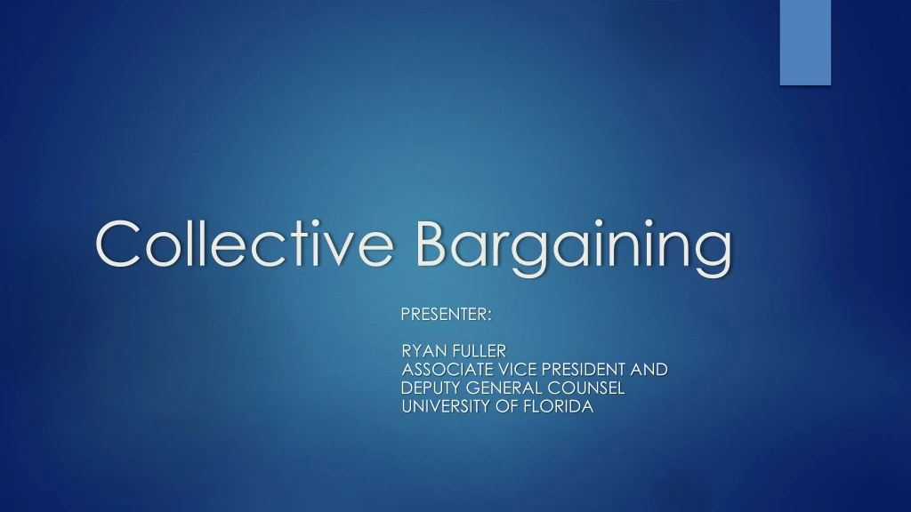 collective bargaining