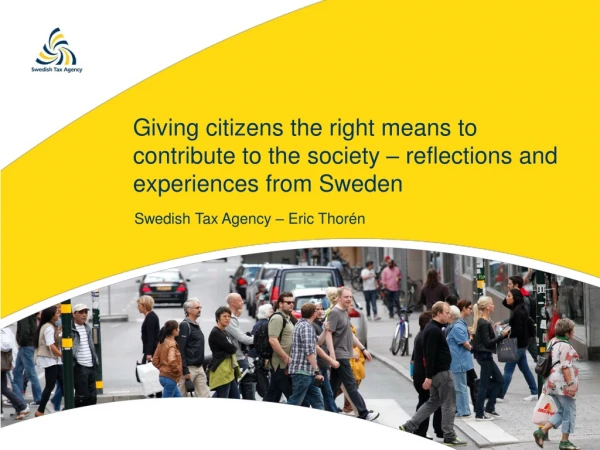 Swedish Tax Agency – Eric Thorén