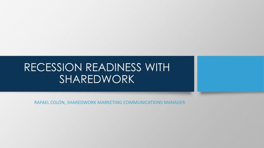 recession readiness with sharedwork