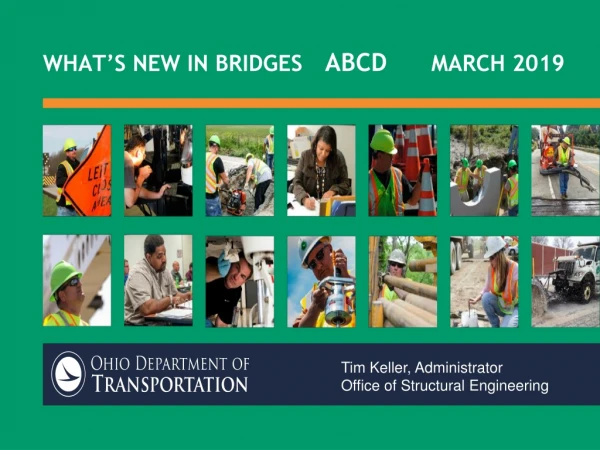 What’s new in Bridges ABCD March 2019