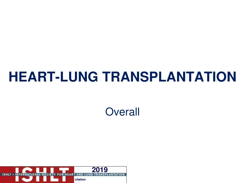 heart lung transplantation