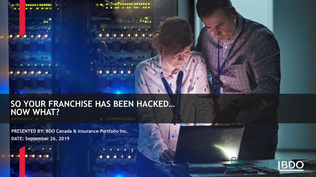 so your franchise has been hacked now what