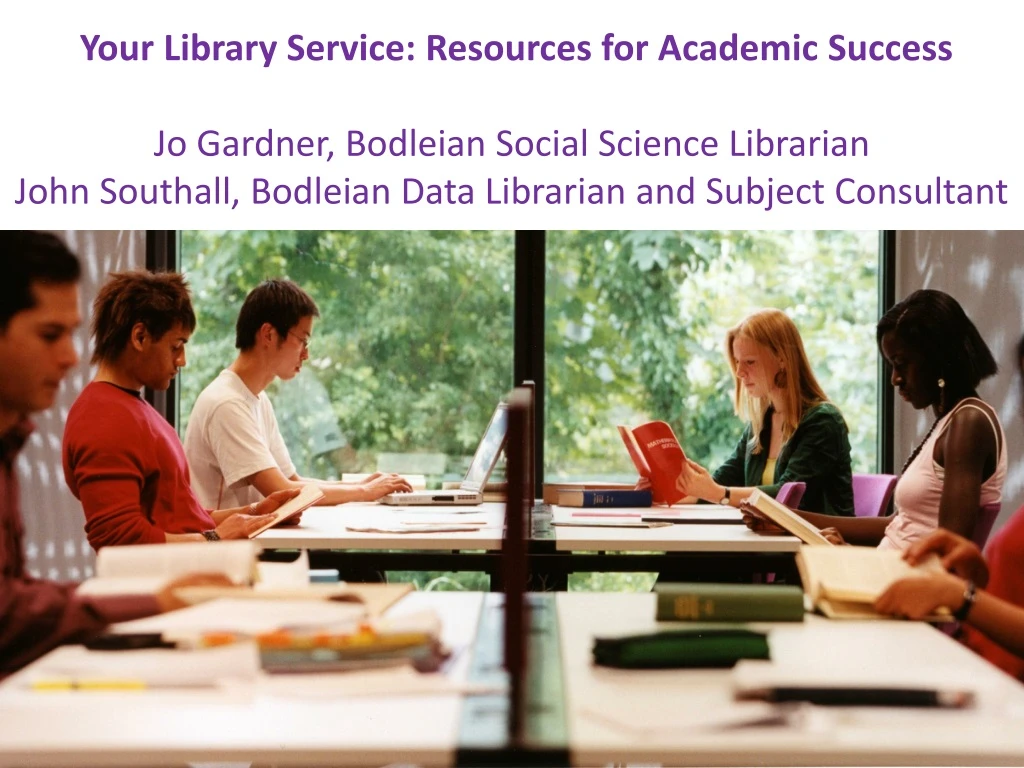your library service resources for academic