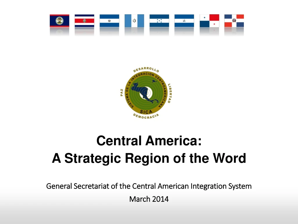 central america a strategic region of the word