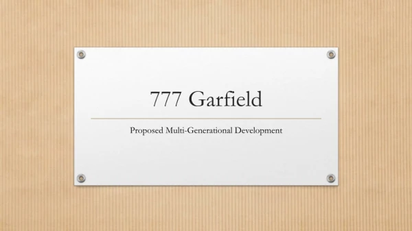 777 Garfield