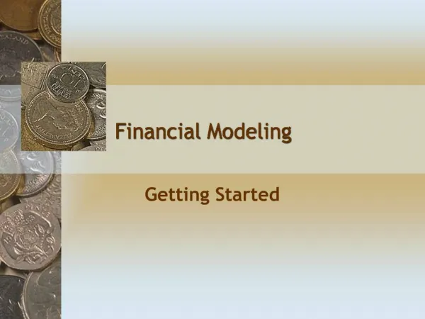 Financial Modeling