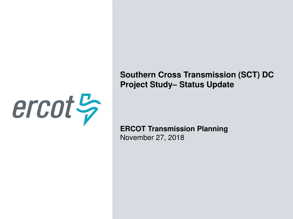 southern cross transmission sct dc project study