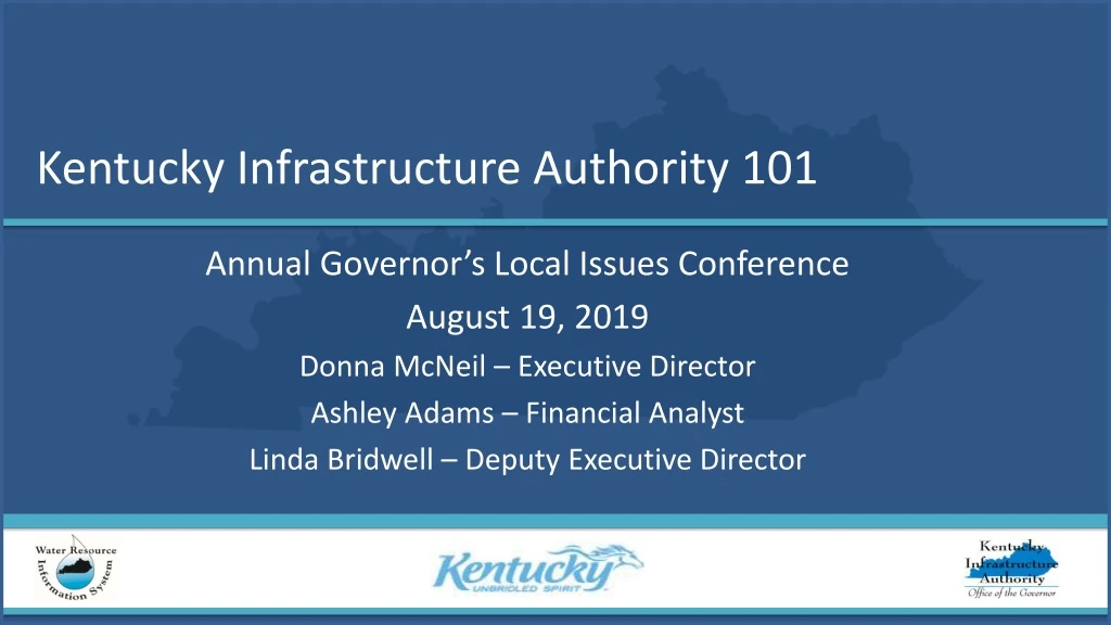 kentucky infrastructure authority 101