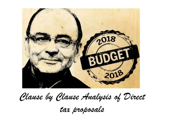 Clause by Clause Analysis of Direct tax proposals