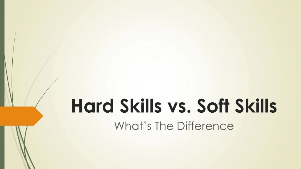 hard skills vs soft skills
