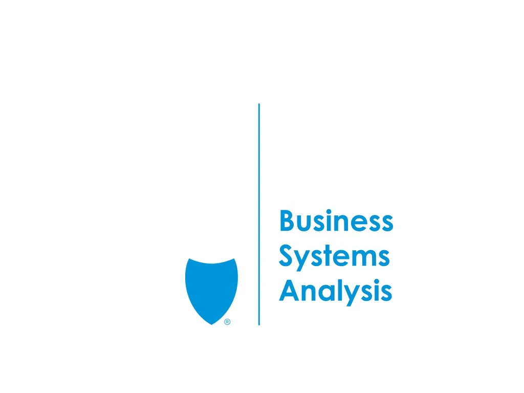 business systems analysis