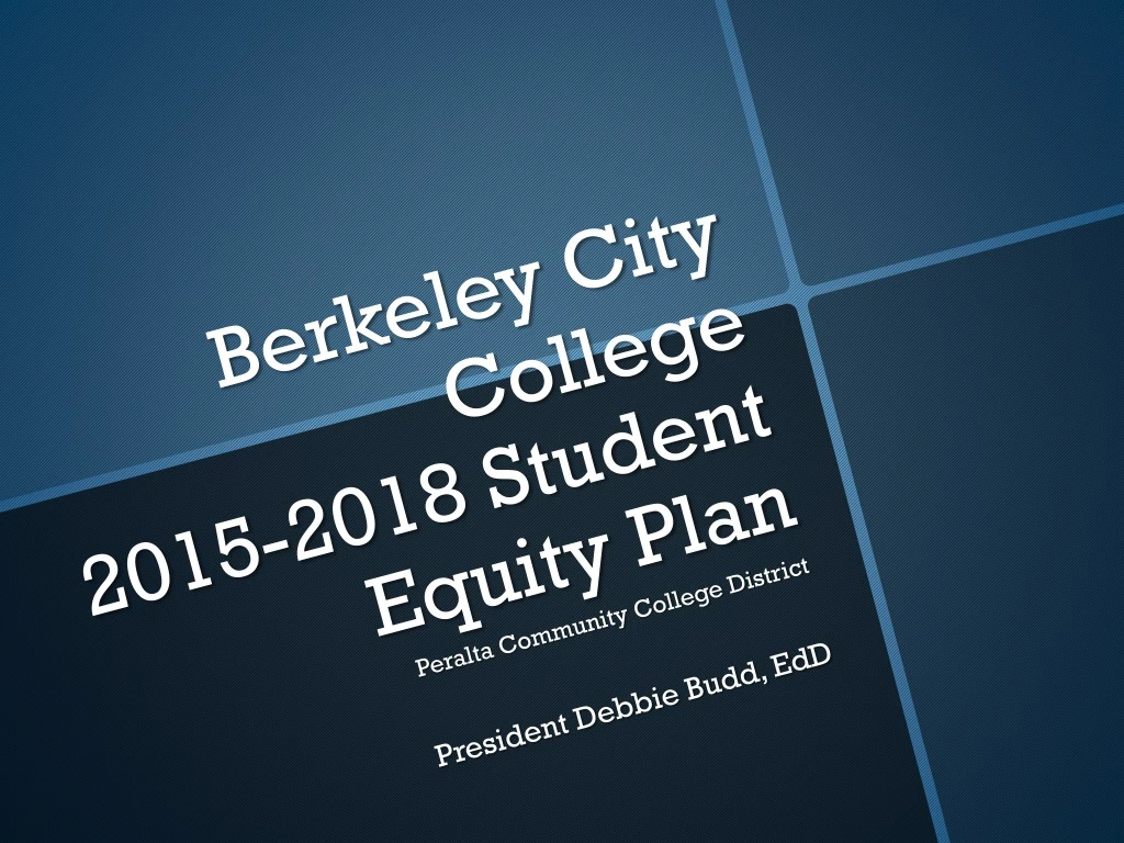 berkeley city college 2015 2018 student equity plan