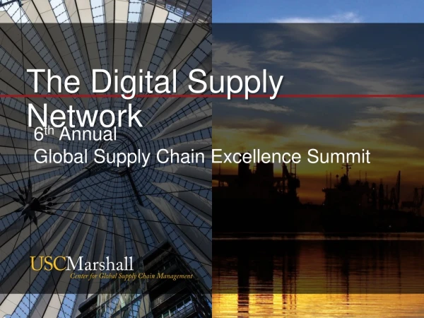 The Digital Supply Network
