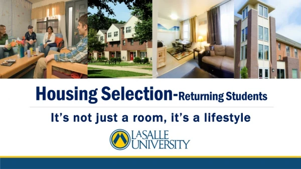Housing Selection- Returning Students