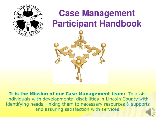 Case Management Participant Handbook