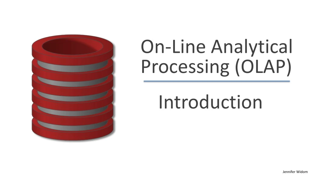 on line analytical processing olap