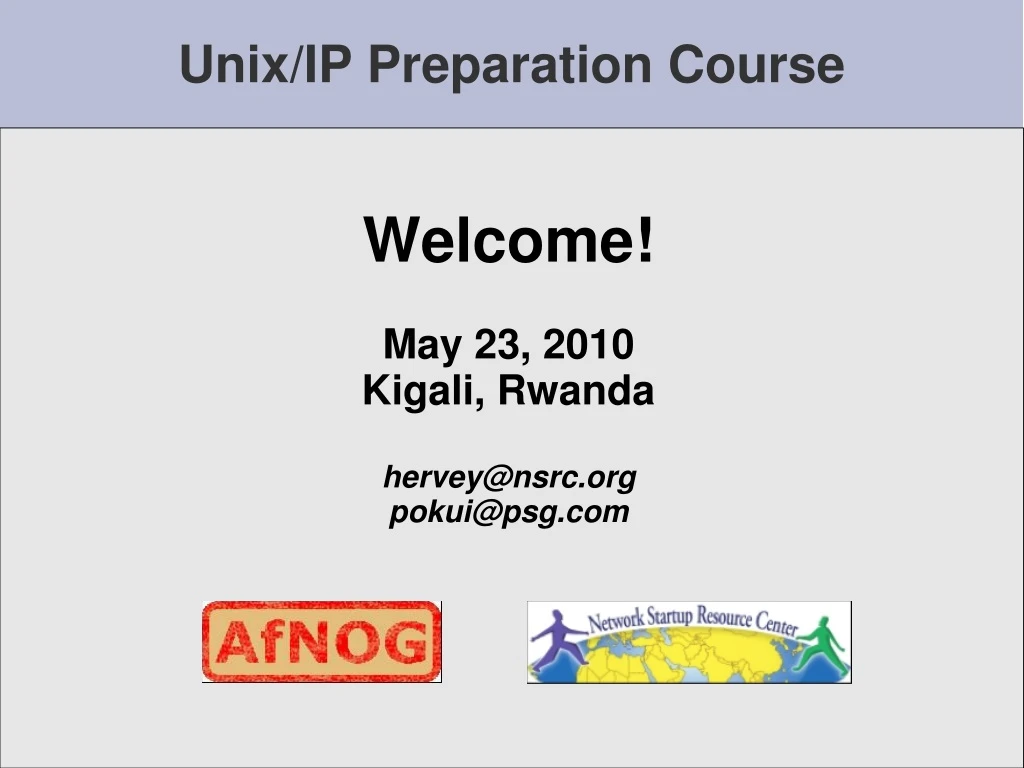unix ip preparation course