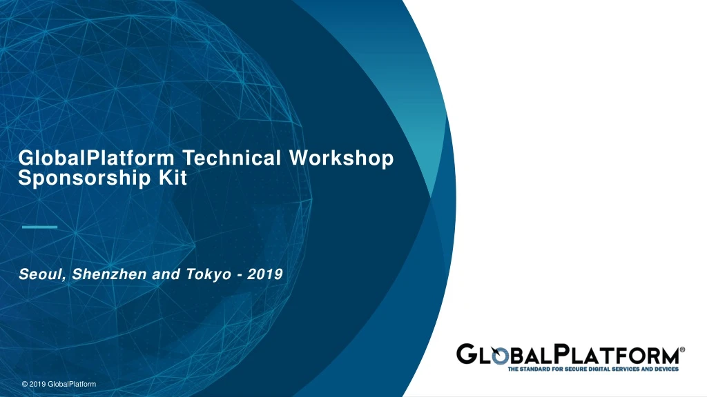 globalplatform technical workshop sponsorship