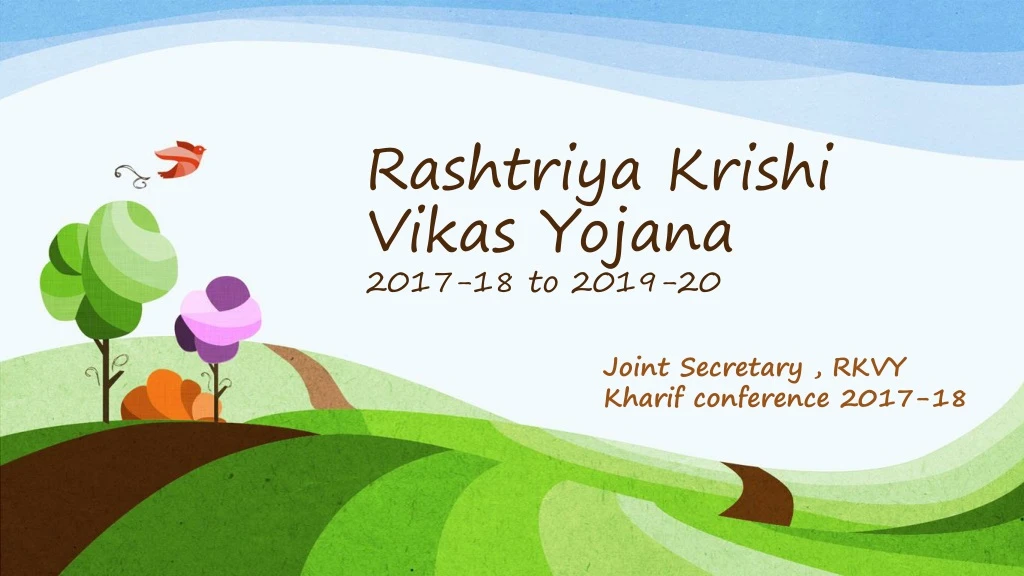 rashtriya krishi vikas yojana 2017 18 to 2019 20