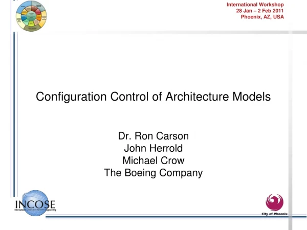 Configuration Control of Architecture Models