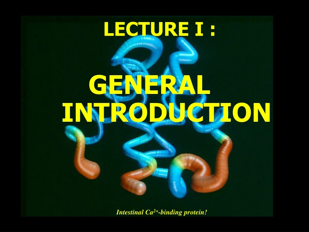 general introduction