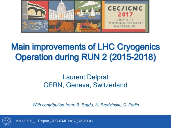 Main improvements of LHC Cryogenics Operation during RUN 2 (2015-2018)