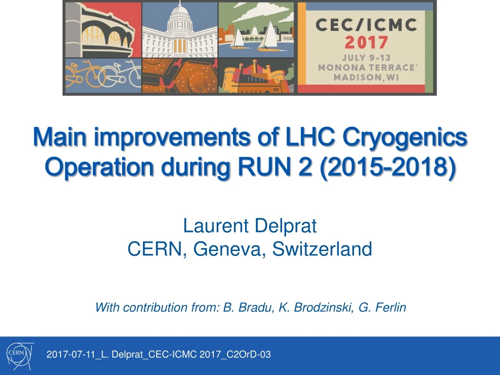 main improvements of lhc cryogenics operation during run 2 2015 2018