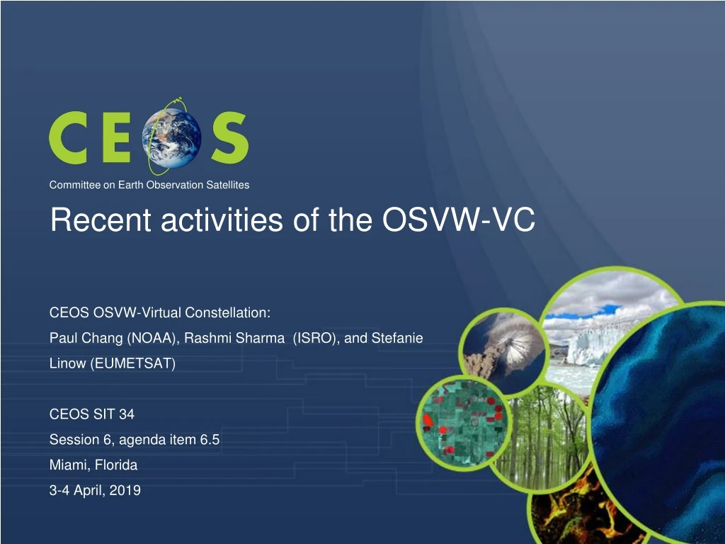 recent activities of the osvw vc
