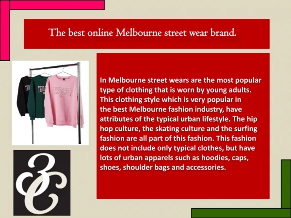 The best online Melbourne streetwear brand.