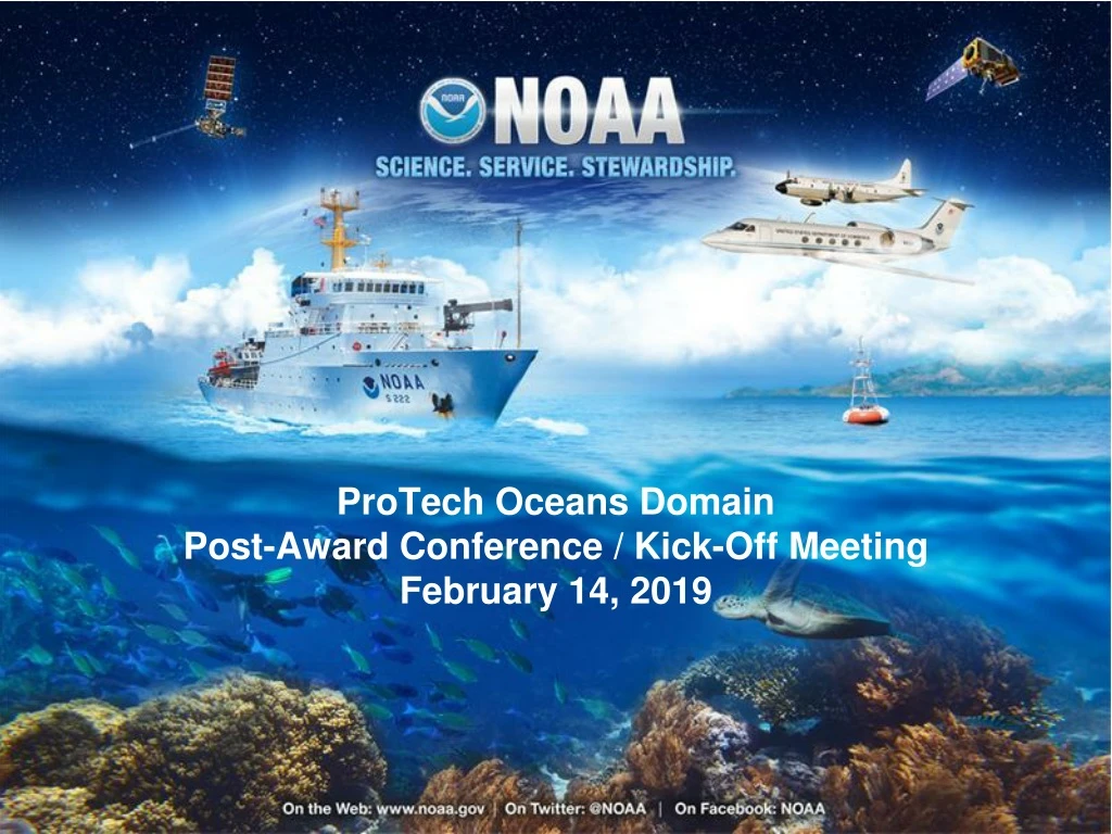 protech oceans domain post award conference kick