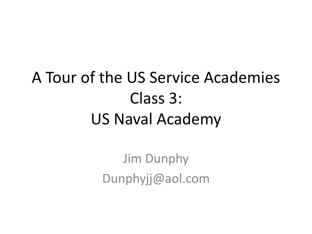 a tour of the us service academies class 3 us naval academy