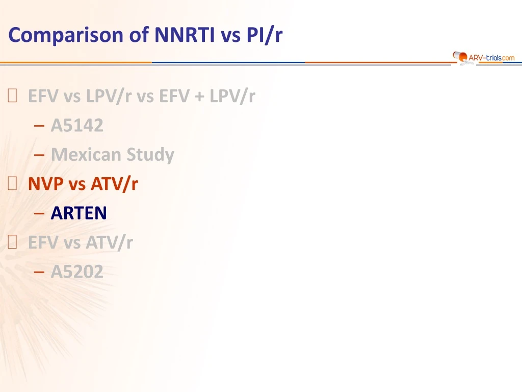 comparison of nnrti vs pi r