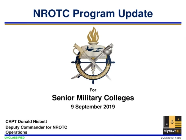 NROTC Program Update