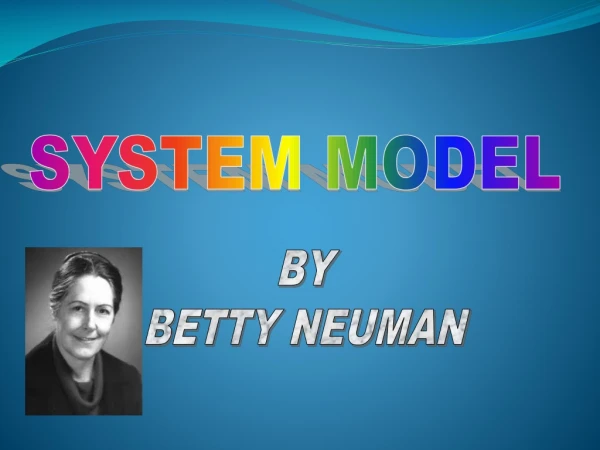 SYSTEM MODEL