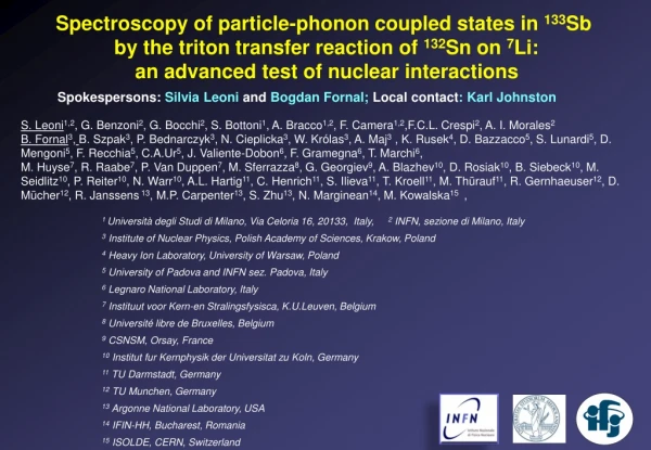 Spectroscopy of particle-phonon coupled states in 133 Sb