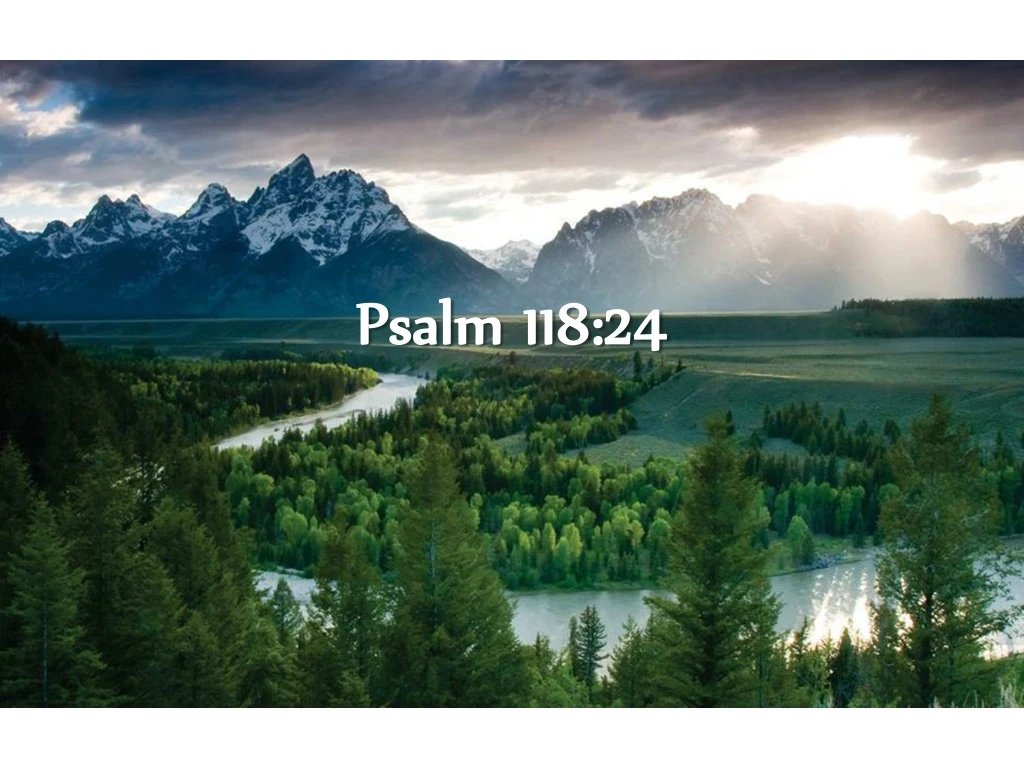 psalm 118 24
